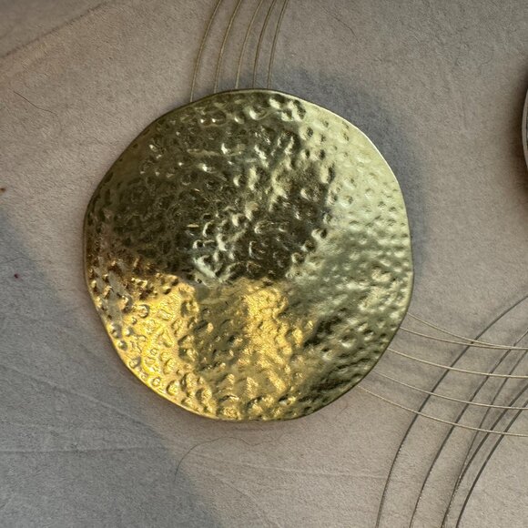 3 Large Coin shaped unique multi- chained necklaces - Picture 3 of 5